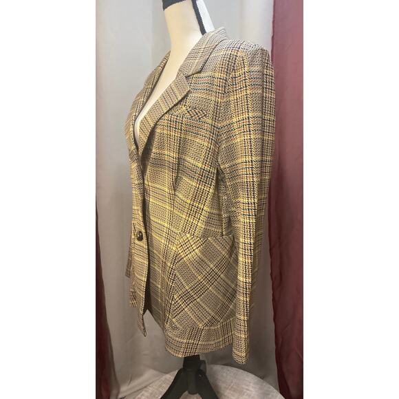 Cabi, Pastime Plaid Tailored Suit, size Medium - Picture 3 of 16